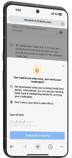My Card step 3