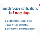 Voice Notifications