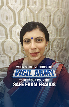 When Someone Joins The Vigil Army To Keep Our Country Safe From Frauds